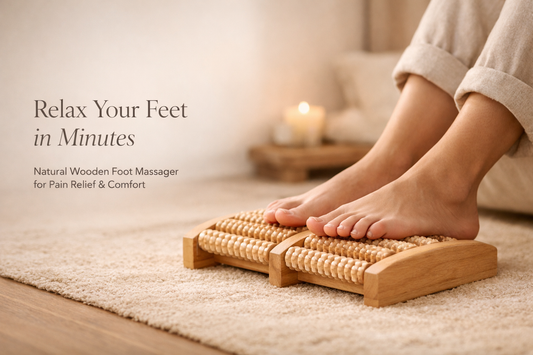 Wooden Foot Massager