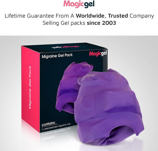 Migraine Relief Cap – Hot & Cold Therapy for Headache & Stress Relief