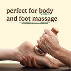 Kansa Wand Ayurveda Foot Massager - Pakistani Skincare Tool - Kansa Wand for Feet & Face Relazation, Wellness & Detox
