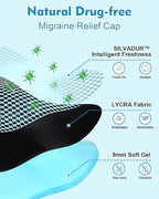Migraine Relief Cap – Hot & Cold Therapy for Headache & Stress Relief