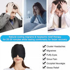 Migraine Relief Cap – Hot & Cold Therapy for Headache & Stress Relief